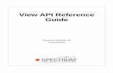 View API Reference Guide - CA Technologiesehealth-spectrum.ca.com/.../products/Spectrum_Doc/spec651/0491.pdf · Introduction Mandatory Resources View API Reference Guide Page 7 Mandatory