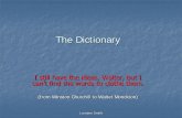 Dictionary Skills For ESOL Studentsold.collierschools.com/ell/docs/Dictionary Skills For ESOL Students... · One of the best ways to provide comprehensible input is to give students