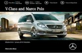 V-Class Book a V-Class View offers Marco-Polo V‑Class …tools.mercedes-benz.co.uk/.../passenger-cars/e-brochures/v-class.pdf · V‑Class and Marco Polo Effective from 1 January