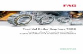 Toroidal Roller Bearings TORB - Welcome to the Schaeffler ... · applications such as continuous casting lines. Initial position Inner ring with tilting ... the central position.