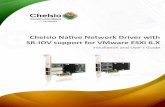 Chelsio Native Network Driver with SR-IOV support for … ·  · 2017-08-14The Chelsio Native Network driver package consists of the following files ... sometimes the process of