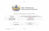 Biosecurity Major Incident Plan - Saint Helena pound · Annex G. Factsheet on Newcastle Disease ... 129 Annex B. Monitoring ... Biosecurity Major Incident Plan November 2016 . OFFICIAL