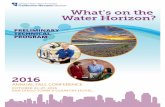 What's on the Water Horizon? - CA-NV AWWAca-nv-awwa.org/CANV/downloads/2016/PreliminaryTechProgram2016.pdf · What's on the Water Horizon? PRELIMINARY TECHNICAL PROGRAM. ... life