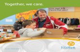 Together, we care. - The Food Bank of Waterloo Region Canada Voortman Cookies Ltd. Walmart - Bridgeport Walmart - St. Jacobs Walmart - The Boardwalk Zehrs Beechwood ANNUAL REPORT 2013-2014