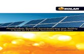 Photovoltaic System Commissioning and Testing System...Photovoltaic System Commissioning and Testing A Guide for PV System Technicians and Engineers ... 2 PV System Fundamentals 5