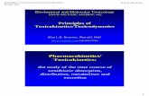 Pharmacokinetics/ Toxicokinetics - University of North ... 442 PK Principles … · Principles of Toxicokinetics/Toxicodynamics K.L.R. Brouwer ... Compound Name t 1/2 (h) ... D C