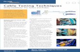 Cable Toning Techniques - CableOrganizer.com · Cable Toning Techniques Using IntelliTone ... The IntelliTone Pro 200 Toner features a ... Fluke Networks operates in more than 50