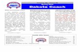 Volume 49 Issue #3 Spring 2015 Dakota Coach - NDHSCA · plans to attend Valley City State University; ... Spring 2015 Dakota Coach ... Kuhn –5 thAvenue SW