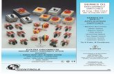 SERIES D1 MULTI- APPLICATION SWITCHES - mfg … D1 MULTI-APPLICATION SWITCHES • Machine Disconnect ... NY 10509 (845) 278-5777 FAX (845) ... • STEEL SHAFT