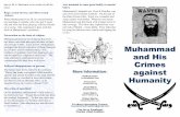 Muhammad'ss Crimes against Humanity-2 - World …worldtruthsummit.com/media-files/Islam-Nutshell-Muhammad...Rape, sexual slavery, and other sexual violence When Muhammad was 58, he