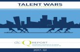TALENT WARS - aboutdci.com · quarterly research to raise your economic development iq 2017: q1 talent wars what people look for in jobs and locations