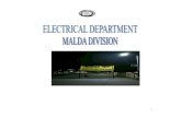 ELECTRICAL - Eastern Railway zone 1.1 Departmental Brief :-Sl.No. Installation 1 Malda Town -Electrical General 2 Barharwa - Electrical General 3 Sahibganj-Electrical General 4 Bhagalpur-Electrical