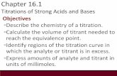 Titrations of Strong Acids and Basesvrg-uofsc.com/images/L12 Ch16_1_2 CHEM112 Vannucci.pdfTitration of Strong Acids and Bases • A known volume of an acid with unknown concentration