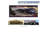 Line of Duty Death Response Handbook · Investigation process. ... Line of Duty Death Response Handbook Table of Contents ... Notification Team – Hospital/ Mortuary Liaison ...