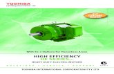 HIGH EFFICIENCY HE SERIES… - Oceania · Motor efﬁ ciency is one factor that can signiﬁ cantly affect ... Break Down Torque (%) Efﬁ ciency (%) Power Factor Rotor GD2 (kg.m²)