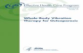 Whole-Body Vibration Therapy for Osteoporosis · Whole-Body Vibration Therapy for Osteoporosis Technical ... Whole-Body Vibration Therapy for Osteoporosis ... interventions and weight-bearing
