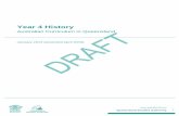 Year 4 History - Home [Queensland Curriculum and ... · Year 4 History — Australian Curriculum in ... Level 7, 154 Melbourne Street, South Brisbane . ... and the development of