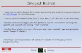 ImageJ Basics - BIOP -Homepage basics.pdf · ImageJ Basics - open source public domain Java image processing and analysis program inspired ... Writing macrosusing the ImageJ macro