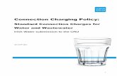 Standard Connection Charges for Water and Wastewater · 1 Connection Charging Policy: Standard Connection Charges for Water and Wastewater Irish Water submission to the CRU IW-CCPP-004