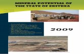 MINERAL POTENTIAL OF THE STATE OF ERITREA - … works and recent remote sensing inves- ... Sea, has a populati on of ... Mineral potential of Eritrea 6 The mineral licensing system