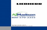 Design Guide 2012 - AJ Madison · Liebherr's engineering excellence in Germany provides the largest ... This design guide contains Warning and Caution ... Electrical Code as well