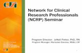 Network for Clinical Research Professionals (NCRP) Seminarmiamictsi.org/documents/NCRP_2DEC16.pdf · Network for Clinical Research Professionals (NCRP) Seminar ... Test article-any