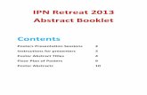 IPN Retreat 2013 Abstract Booklet Contents - McGill … · IPN Retreat 2013 Abstract Booklet Contents Posters Presentation Sessions 2 Instructions for presenters 3 Poster Abstract