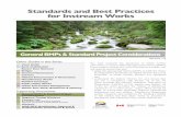 Standards and Best Practices for Instream Works BMPs & Standard Project Considerations – Standards and Best Practices for Instream Works 4 GBP24 complete and submit a Monitoring