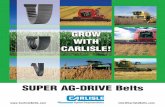 SUPER AG-DRIVE Belts - Find The Needlepdfs.findtheneedle.co.uk/7762-Carlisle-Super-Ag-Drive-belt-catalog... · Carlisle SUPER AG-DRIVE Belts Table of Contents Page Super-Ag Drive