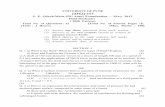 UNIVERSITY OF PUNE [4362]-113unipune.ac.in/.../april2013/Engineering/SE-2008-Mechanical.pdf · UNIVERSITY OF PUNE [4362]-113 S. E. ... State and explain Pascal’s law. (2) b) Prove