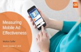 Measuring Mobile Ad Effectiveness - Events | GfK Globalevents.gfk.com/fileadmin/user_upload/dyna_content/DE/documents/... · crossmedia communication Marketing today: ... Why is in-app