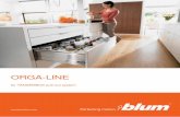 ORGA-LINE - [Blum Connect]connect.blum.com/files/brochure/BRO017_ORGA-LINEforTBX_ZZ.pdf · 23 3 Contents ORGA-LINE For optimal organisation 04 ... appliances are ... storage for drawers