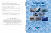 Contents Mammals · Mailing Address: PO Box 7485, Port ... NOAA/Southeast Fisheries Science Center under ... Alliance of Marine Mammal Parks and Aquariums (AMMPA) .