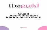 Guild Accreditation Information Pack - beautyguild.com Information Pack Guild Accreditation Benefits Of Short Training Courses Accreditation of training courses is vital for any school