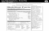 M27978_Nutritionals.pdfModified Food Starch, Leavening ... Artificial Flavor. Contains: WHEAT, EGG, ... diet. Your daily values may be higher or lower