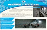 CMRL l News Letter l Aug 2016ta.chennaimetrorail.org/.../09/CMRL-l-News-Letter-Aug-2016-final.pdf · 251m out of 314m roof slab and concourse slab have been completed. ... mainline