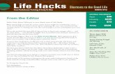 Life Hacks Shortcuts to the Good Life - Cloud Object StorageLifehacks+March+1… · • Taxes and insurance: What is your total mortgage payment: ... a $400 car payment this month,