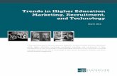 Trends in Higher Education Marketing, Recruitment, and ... · there is still some doubt that institutions are using technology to its full ... Communicating a brand successfully to