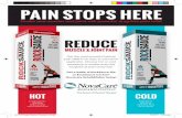 Soothe sore muscles and joints with powerful, drug-free ... · Soothe sore muscles and joints with powerful, drug-free pain relief ... Novacare Rehabilitation today! Menthol, ...