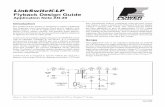 LinkSwitch-LP Flyback Design Guide - Power …€¦ ·  · 2016-03-24LinkSwitch-LP Flyback Design Guide ... line frequency linear transformer based power supplies with output powers