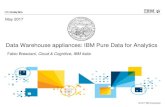 Data Warehouse appliances: IBM Pure Data for Analyticspietro-baroni.unibs.it/impianti/Lucidi_PureData_22_maggio_2017.pdf · Data Warehouse appliances: IBM Pure Data for Analytics