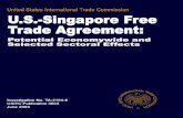 U.S. International Trade Commission · U.S. International Trade Commission ... and Government Enterprises 13 ... Chapter 15: Investment 14..... Chapter 16 ...