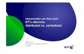 interprovider per-flow QoS BT's dilemma distributed vs ...cfp.mit.edu/publications/CFP_Presentations/QoS/Briscoe 0510cfp... · interprovider per-flow QoS BT's dilemma distributed