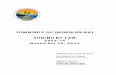 TOWNSHIP OF GEORGIAN BAY ZONING BY-LAW … - Georgian...5.2.1 Restriction on Use of Land, ... Township of Georgian Bay Zoning By-law 2014-75 How To Use This By-law – This does not