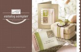 catalog sampler - stampin-pad.com · When you host a Stampin’ Up! ... available in Spanish. PAPER PATTERn SWATchES ShoWn AT 25% 2 ShEETS EA. 12" x 12" doUbLE-SidEd PAPER 4 ... the