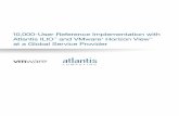 10,000-User Reference Implementation with Atlantis ILIO ... · Logical Network Design ... The architecture is described by a logical design layout that is independent of ...