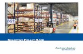 elective Pallet Rack - Stein Service & Supply Mecalux Selective Pallet Rack is roll formed and available with bolted or welded frame configurations. Beams are mounted to the frame