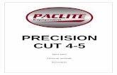 PRECISION CUT 4-5 - paclite-equip.compaclite-equip.com/pdf/SAV/Scies _Sol/Precision Cut 4-5 - Spare...Spare part’s manual 4 NO. PART NAME MATERIAL SPECIFICATION QTY REMARKS 01-1