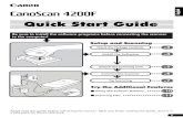 CanoScan 4200F Quick Start Guide - gdlp01.c-wss.comgdlp01.c-wss.com/gds/6/.../01/CanoScan_4200F_Quick_Start_Guide_EN.pdf• ScanSoft OmniPage SE ... It makes it easy to scan images