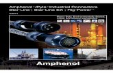 Amphenol - The Reynolds Company€¦ · Other Amphenol ®/Pyle Connectors ... Exposure to Meets MIL-STD-202B, 95% relative Method 106A ... Double Lead Acme Thread Shell Seal Adapter